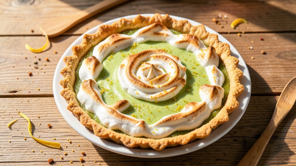 9-Inch Key Lime Pie Recipe: Zesty Tartness With No-Bake Ease
