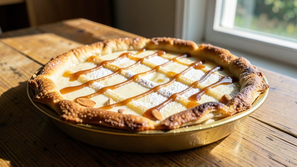 Almond Milk Custard Pie Recipe: Silky Vegan Filling With Crispy Top