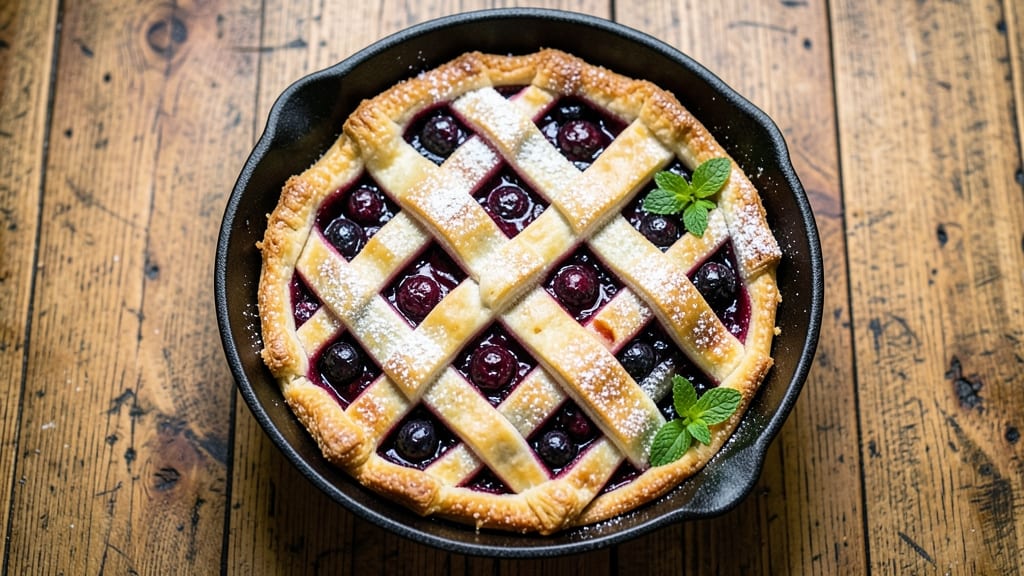 Alton Brown's Blueberry Pie Recipe: Foil-Sealed Crust for Perfectly Runny Filling