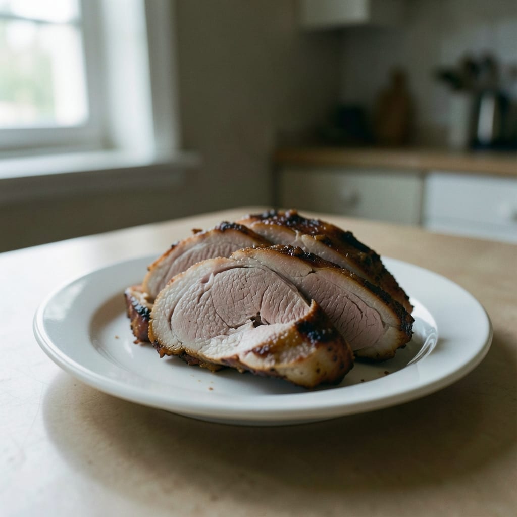The dish as the corrected method produces it