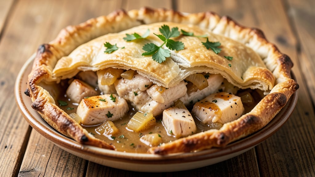 Single Crust Pot Pie Recipe: Savory Layers Sealed with Foil for Perfect Texture