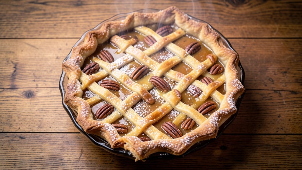 1915 Pecan Pie Recipe: Vintage Spice and Buttery Crust Masterpiece