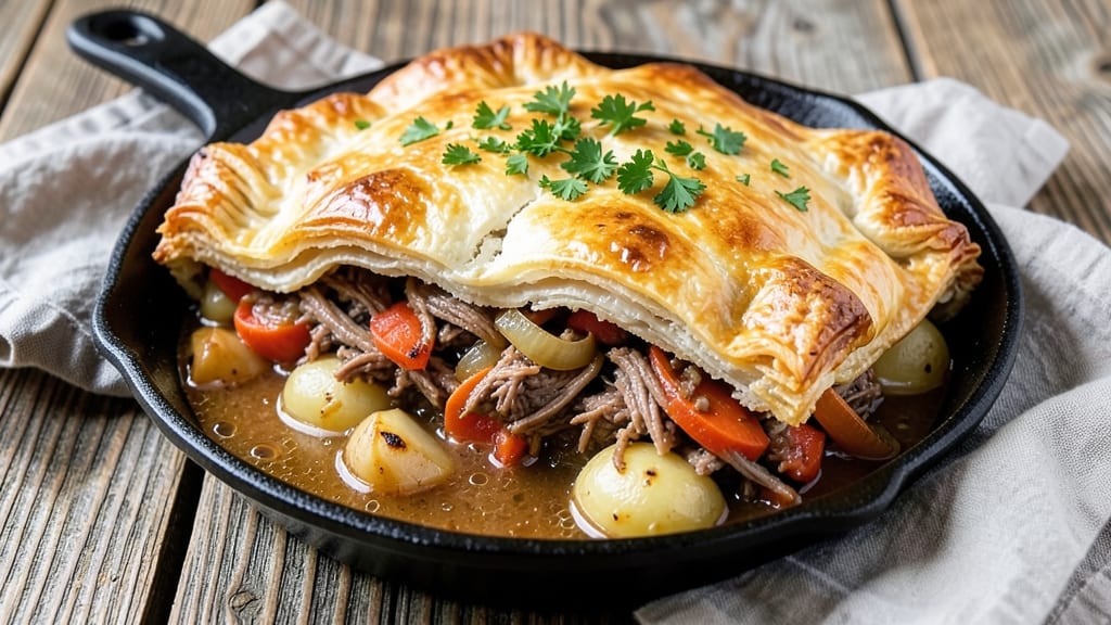 Skillet Beef Pot Pie Recipe: Deep-Dish Comfort in One Pan