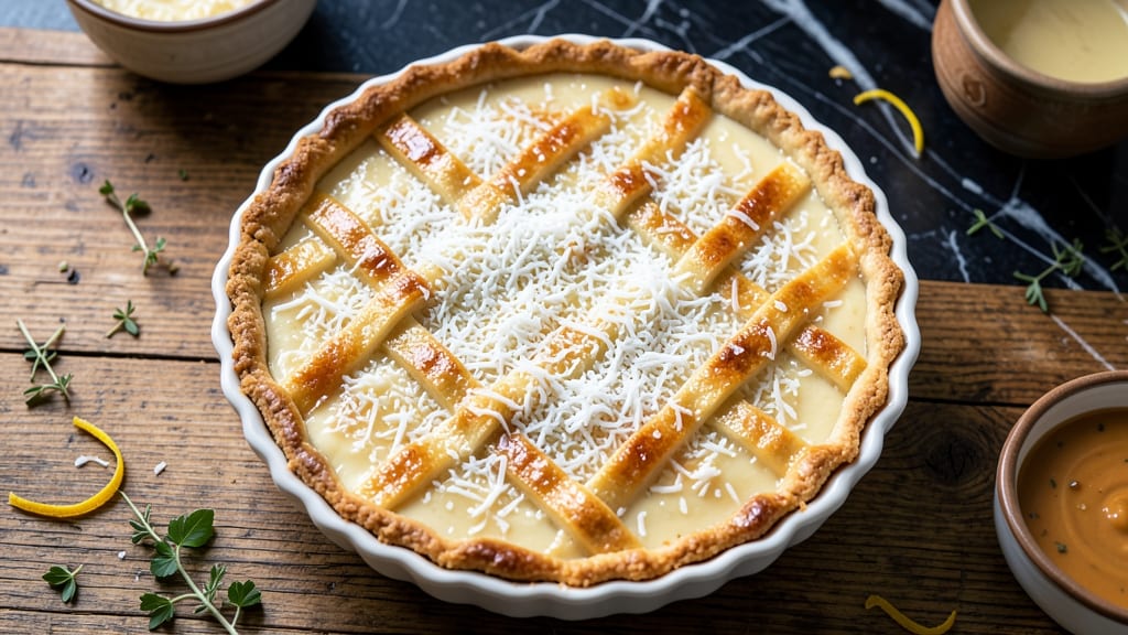 Amish Coconut Pie Recipe: Tropical Creaminess with Buttery Lattice Crust