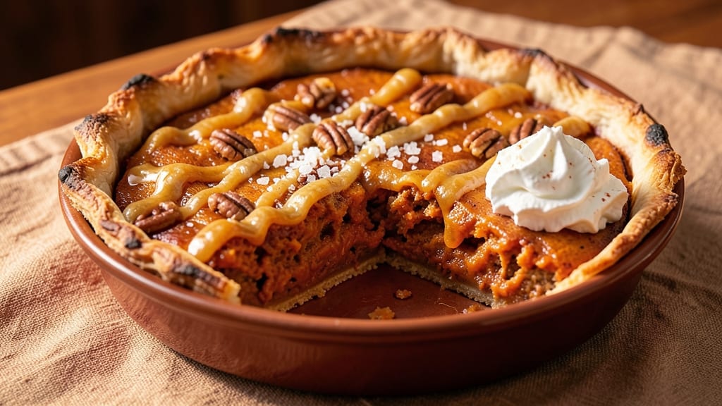 Spicy Sweet Potato Pie Recipe: Warm Cinnamon-Spiced Filling with Crunchy Crust