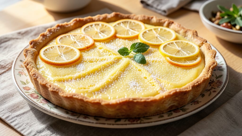 Anna Olson's Lemon Pie Recipe: Zesty Tartness With Crispy Lattice Crown