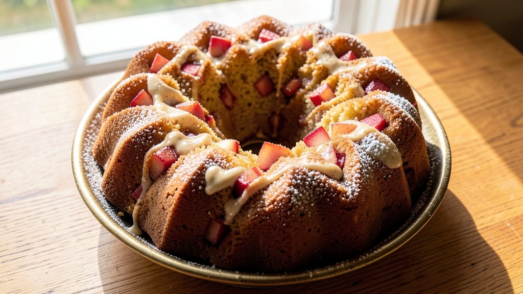 Apple Pie Bundt Cake Recipe: Spiced Apple Filling in Buttery Lattice Crown