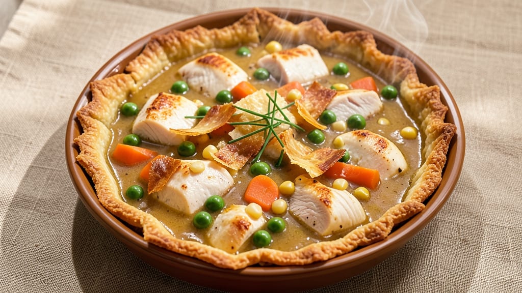 Chicken Pot Pie Recipe Using Campbell's Cream of Chicken Soup: Foil-Sealed Comfort With Zero Mess