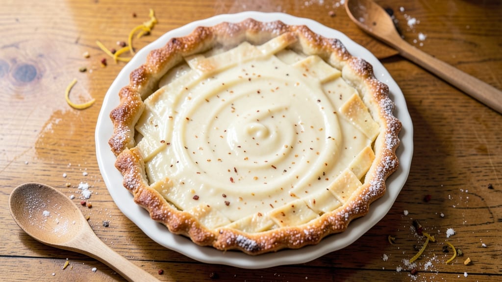 Rice Custard Pie Recipe: Silky Vanilla Cream With Crispy Top