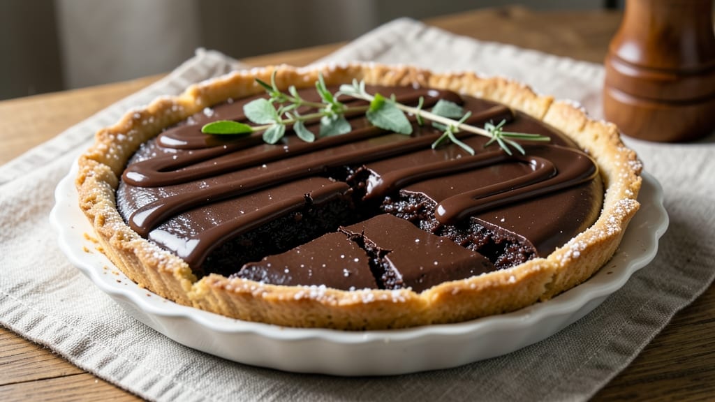 3-Ingredient Chocolate Pie Recipe: Rich Depth Without the Fuss