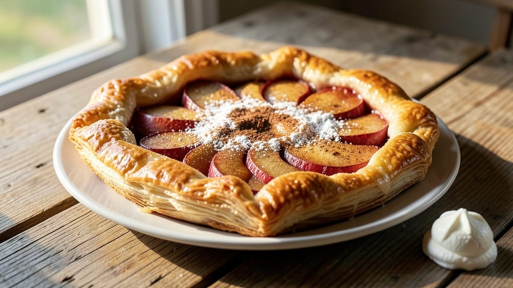 Apple Hand Pies Recipe With Puff Pastry: Golden Crust Hugs Spiced Apple Filling