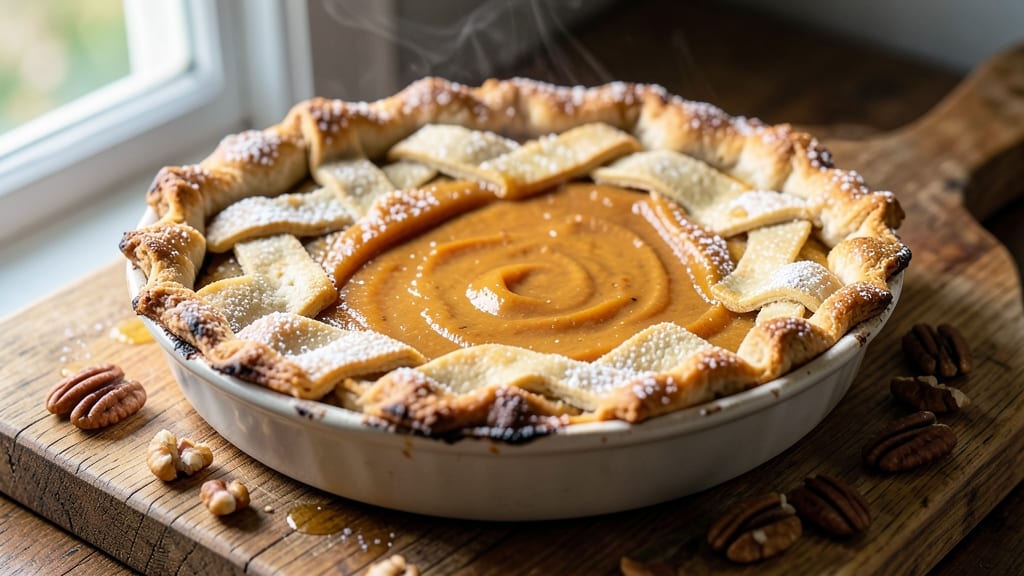 South Carolina Sweet Potato Pie Recipe: Molten Spiced Center With Buttery Crust