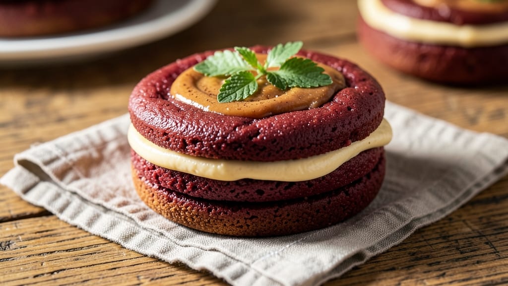 Amish Red Velvet Whoopie Pies Recipe: Spiced Cocoa-Cream Swirls Without a Trace of Cake Mix