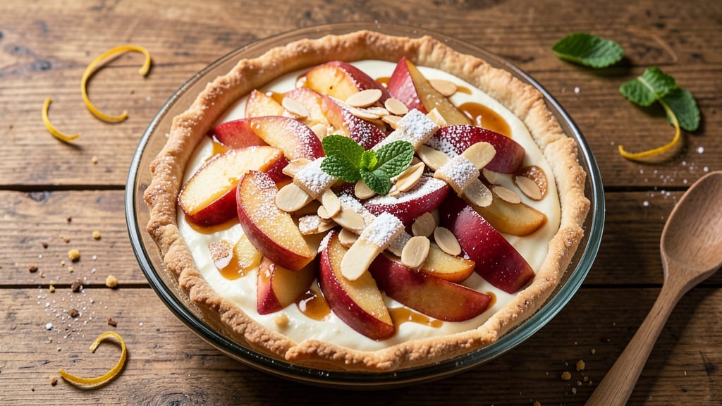 Apple Charlotte Pie Recipe: Layered Apple Bliss With Vanilla Cream Cheese Frosting
