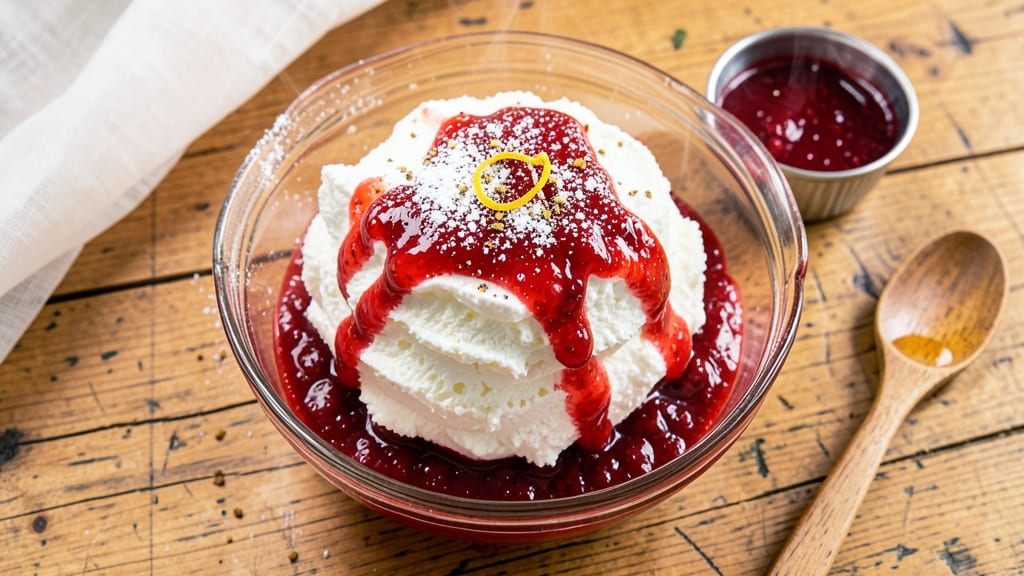 Recipe for Angel Food Cake Mix and Strawberry Pie Filling: Light-as-Air Layers With Bursting Fruit