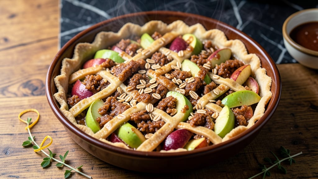 Apple Crisp Recipe With Pie Crust Bottom: Twice-Baked Warmth With Crusty Base