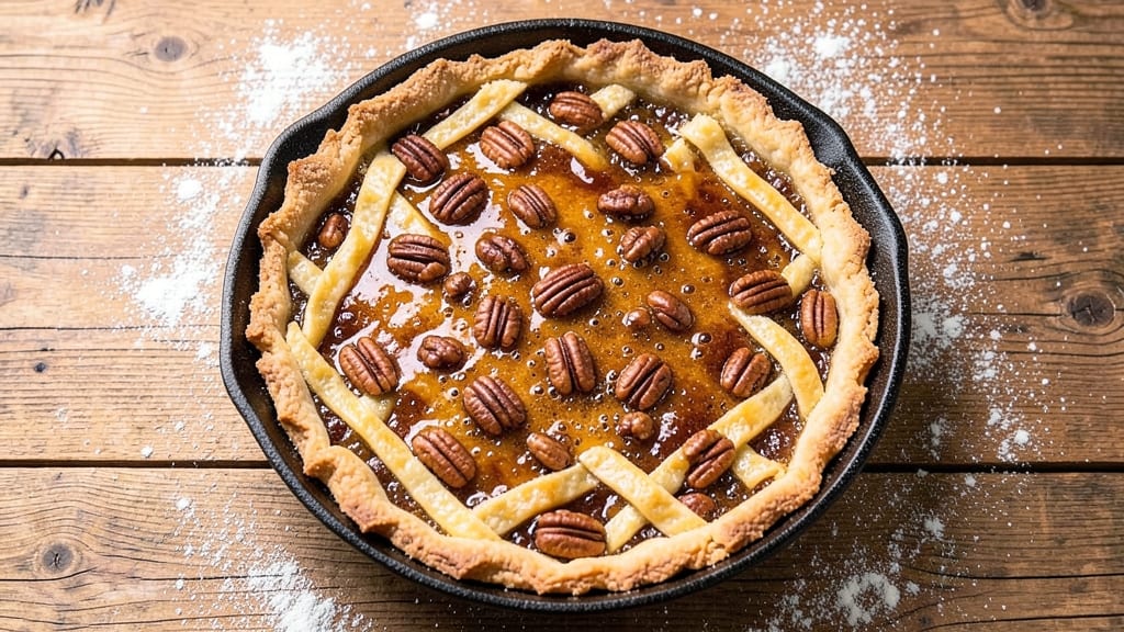 Angus Barn Pecan Pie Recipe: Southern-Style Nutty Bliss With Foil-Sealed Caramel