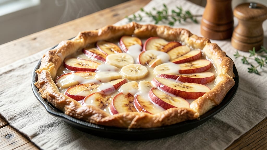 Apple Banana Pie Recipe: Warm Spice Swirl With Buttery Crust Layers
