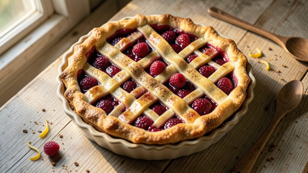 Amish Raspberry Pie Recipe: Homestyle Flavor With Perfectly Balanced Sweet-Tart Filling