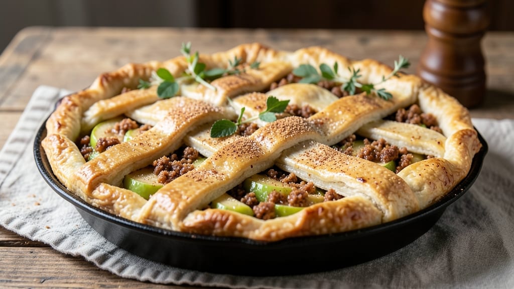 Amish Brown Bag Apple Pie Recipe: Rustic Crust and Spiced Filling in One Skillet