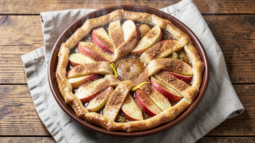 Apple Cinnamon Brown Sugar Pie Recipe: Deep-Spiced Filling With Caramelized Top
