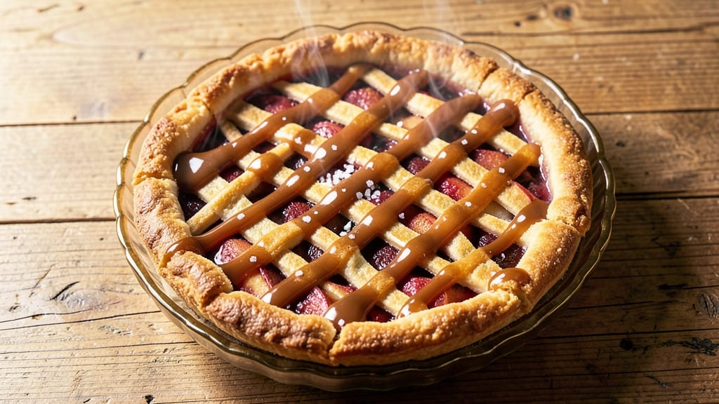 4 and 20 Blackbirds Salted Caramel Apple Pie Recipe: Deep Spiced Crust Meets Molten Caramel Filling
