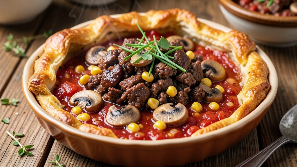 Sloppy Pot Pie Recipe: Smoky, Savory Filling in Flaky Crust