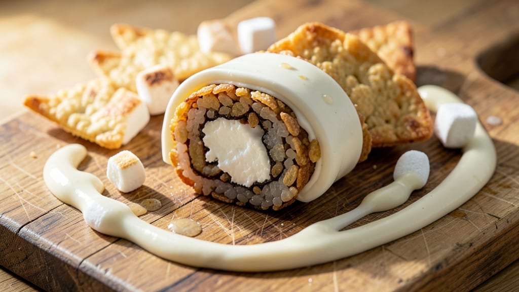 Rice Krispie Sushi Recipe: Crunchy Cereal Bites With Sweet Vanilla Dip Magic