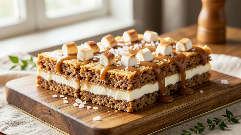 Rice Krispie Treats For Adults Recipe: Boozy Vanilla Liqueur Upgrade