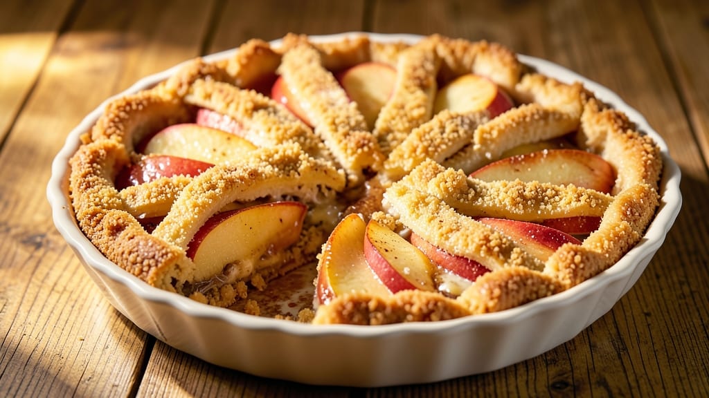 Soda Cracker Apple Pie Recipe: Crunchy Base, Golden Lattice Crust
