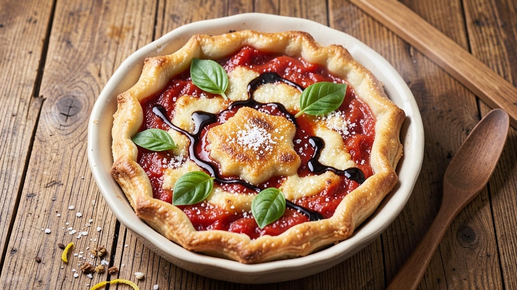 A Chef's Life Tomato Pie Recipe: Savory-Sweet Lattice Crust Masterpiece