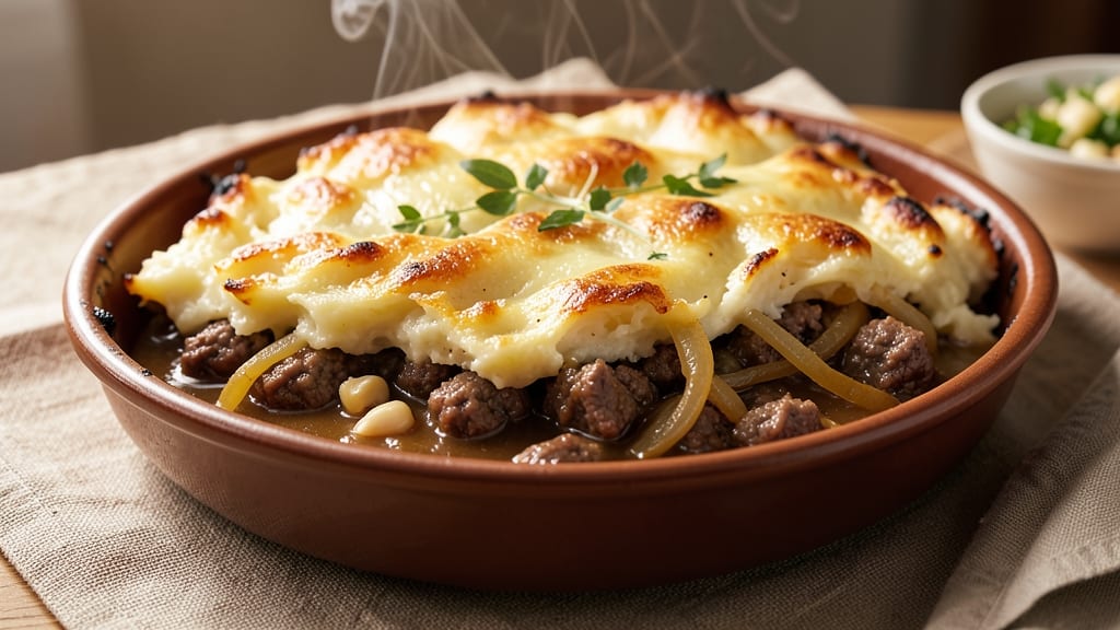 Air Fryer Cottage Pie Recipe: Crispy Top, Juicy Meat, Zero Mess