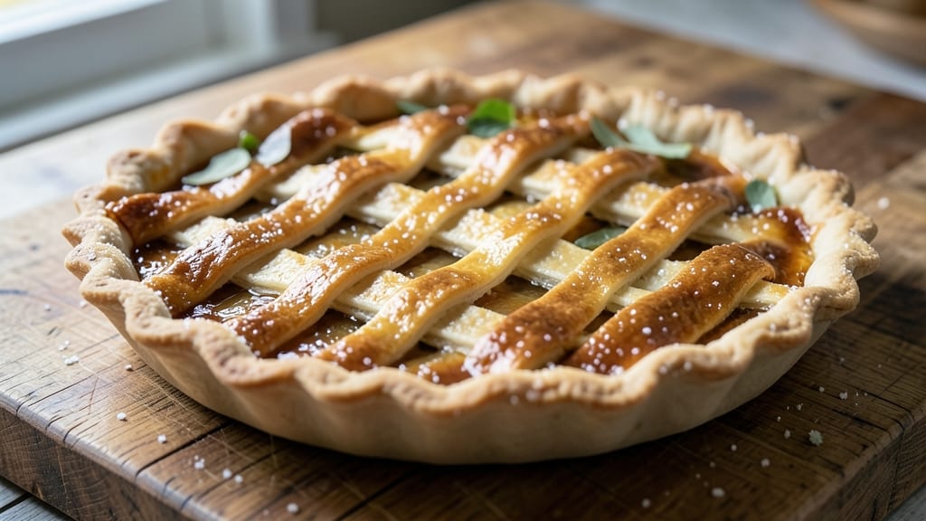 9-Inch Pie Crust Recipe With Shortening: Perfectly Flaky Lattice for Any Filling