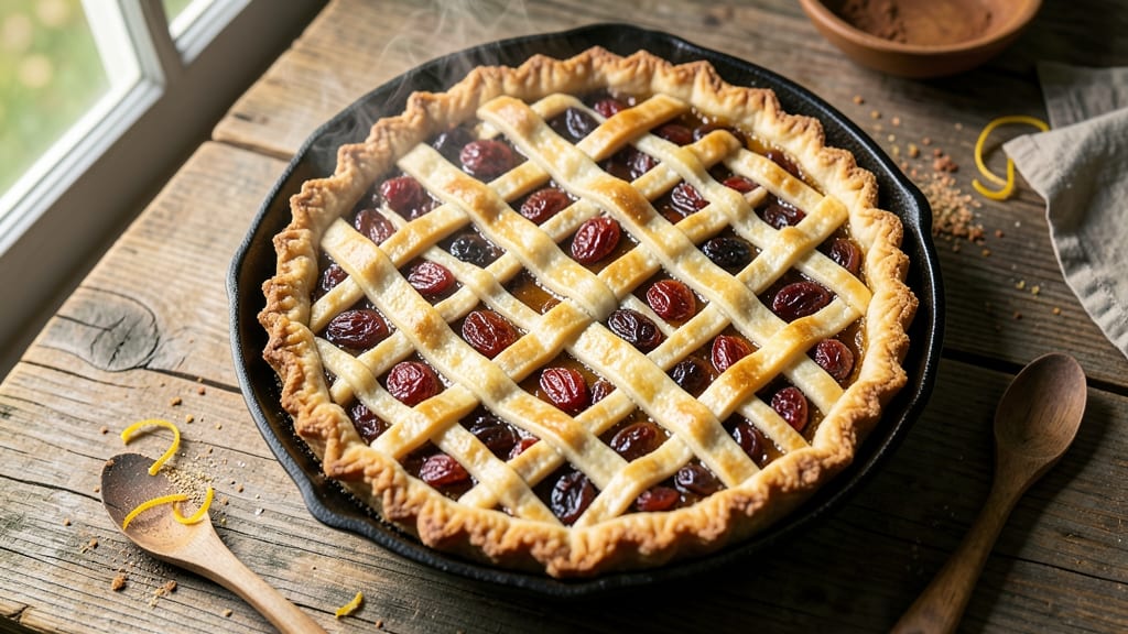 Amish Raisin Pie Recipe: Slow-Baked Spices and Chewy Raisin Filling
