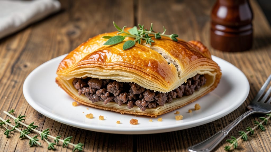 Ghanaian Meat Pie Recipe: Flaky Pastry Hugs Spiced Minced Beef