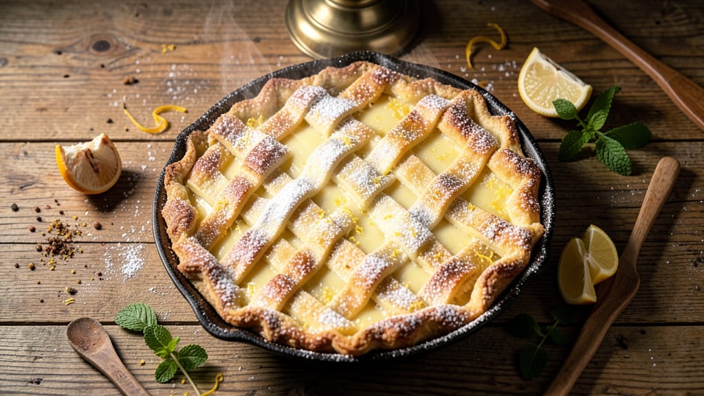 Amish Lemon Pie Recipe: Rustic Crust and Zesty Citrus Filling Magic