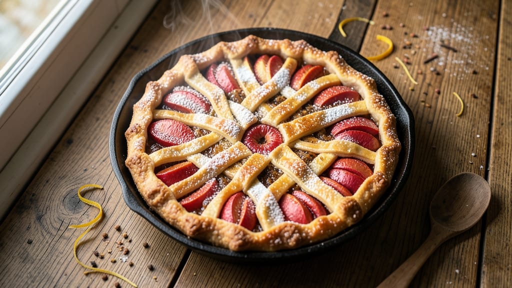 Scandinavian Apple Pie Recipe: Nordic Spice and Buttery Crust Harmony