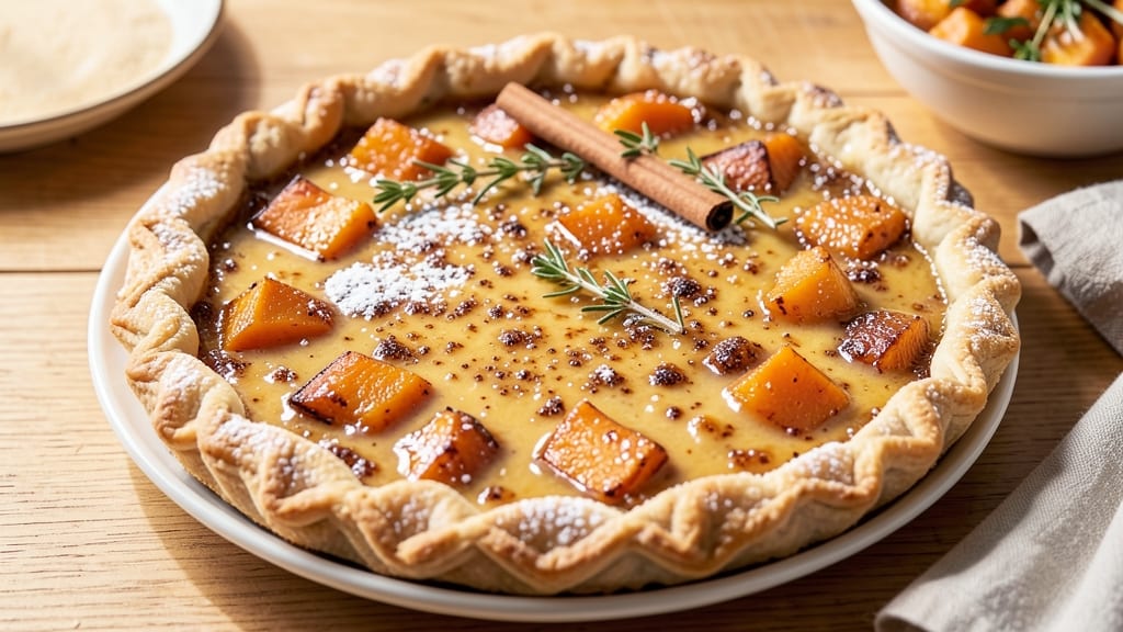 Real Southern Sweet Potato Pie Recipe: Molten Center With Spiced Whiskey Swirl