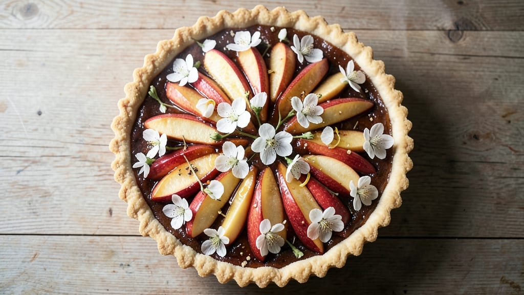 Apple Blossom Pie Recipe Using Pie Crust: Floral-Filled Delight with Buttery Lattice Crown