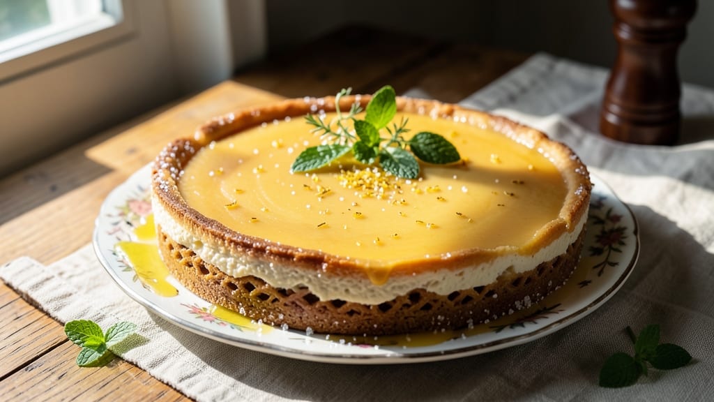1929 Water Pie Recipe: Vintage Cream Cheese Dream with Citrus Zest